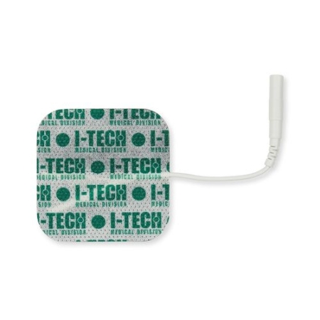 Elettrodi adesivi pregellati cavetto femmina mm.35x45 - 4 pz. (ric. per Tens portatile con timer)