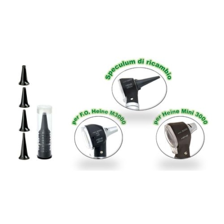 Speculum ricambio per Otoscopio HEINE mm. 4 - 250pz.