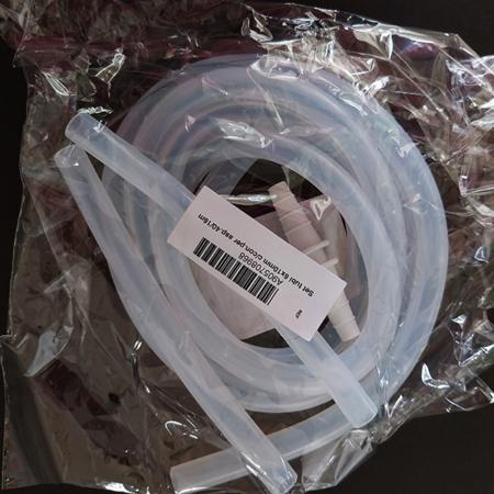 Set tubi 6x10mm. con connettore per aspiratore 40/16 l/m.