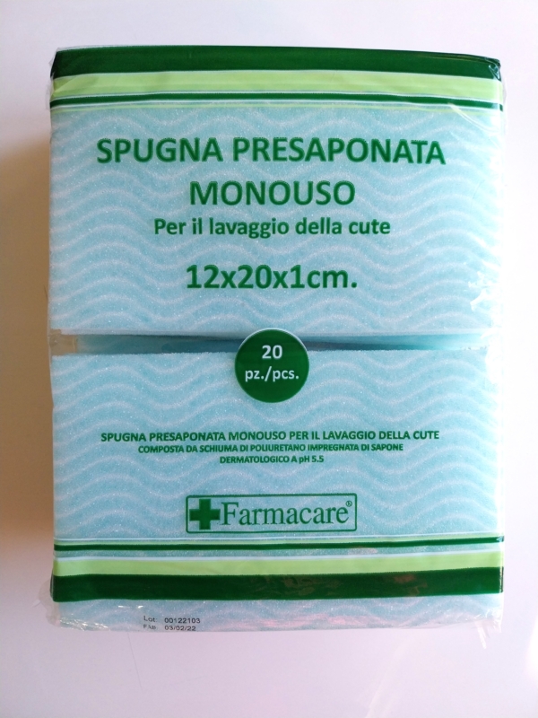 Spugna presaponata cf. 20 pz. - immagine 2